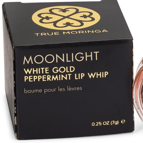 True Moringa Moonlight White Gold Peppermint Lip Whip - Picture 1 of 2